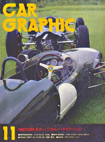 Car Graphic (Japan) magazine index and contents